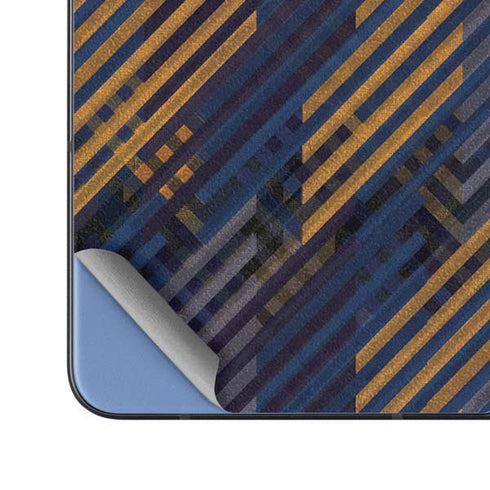 Retro Fall Pattern Galaxy Z Fold5 5G Skin